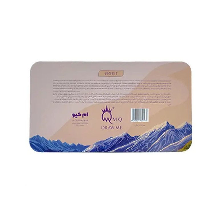 مداد رنگی 72 رنگ ام کیو جعبه فلز کد 6260001132467
