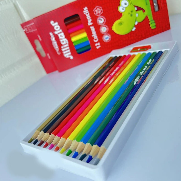 مداد رنگی 12 رنگ الیگیتور تمساح کد 6260003206067