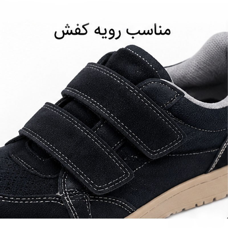 چسب نر و ماده ولکرو در دو رنگ مشکی و سفید مناسب رویه کفش 20 سانتی متری کد 5481