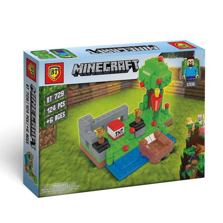 لگو ماینکرفت متوسط کد LEGO bt 725-730