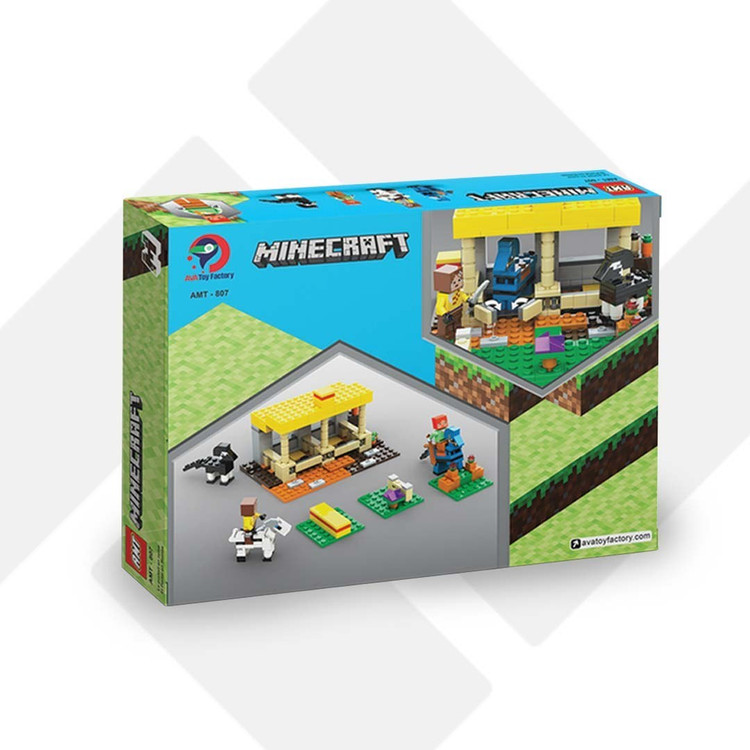 لگو ماینکرفت اصطبل اسب 308 قطعه مدل LEGO AMT807 کد 807807