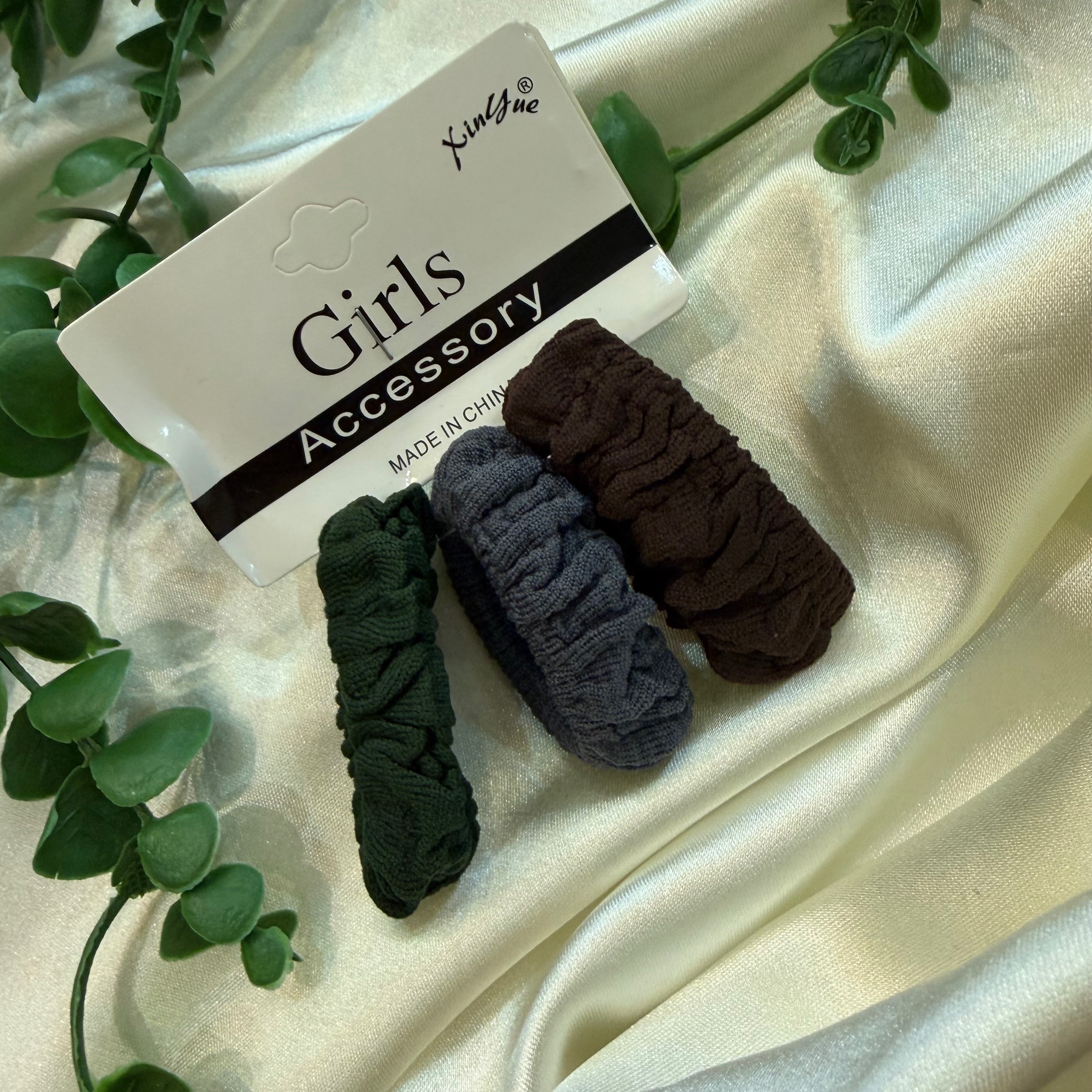 کش مو خارجی درجه یک حوله ای بسته 3 عددی کد 2930024