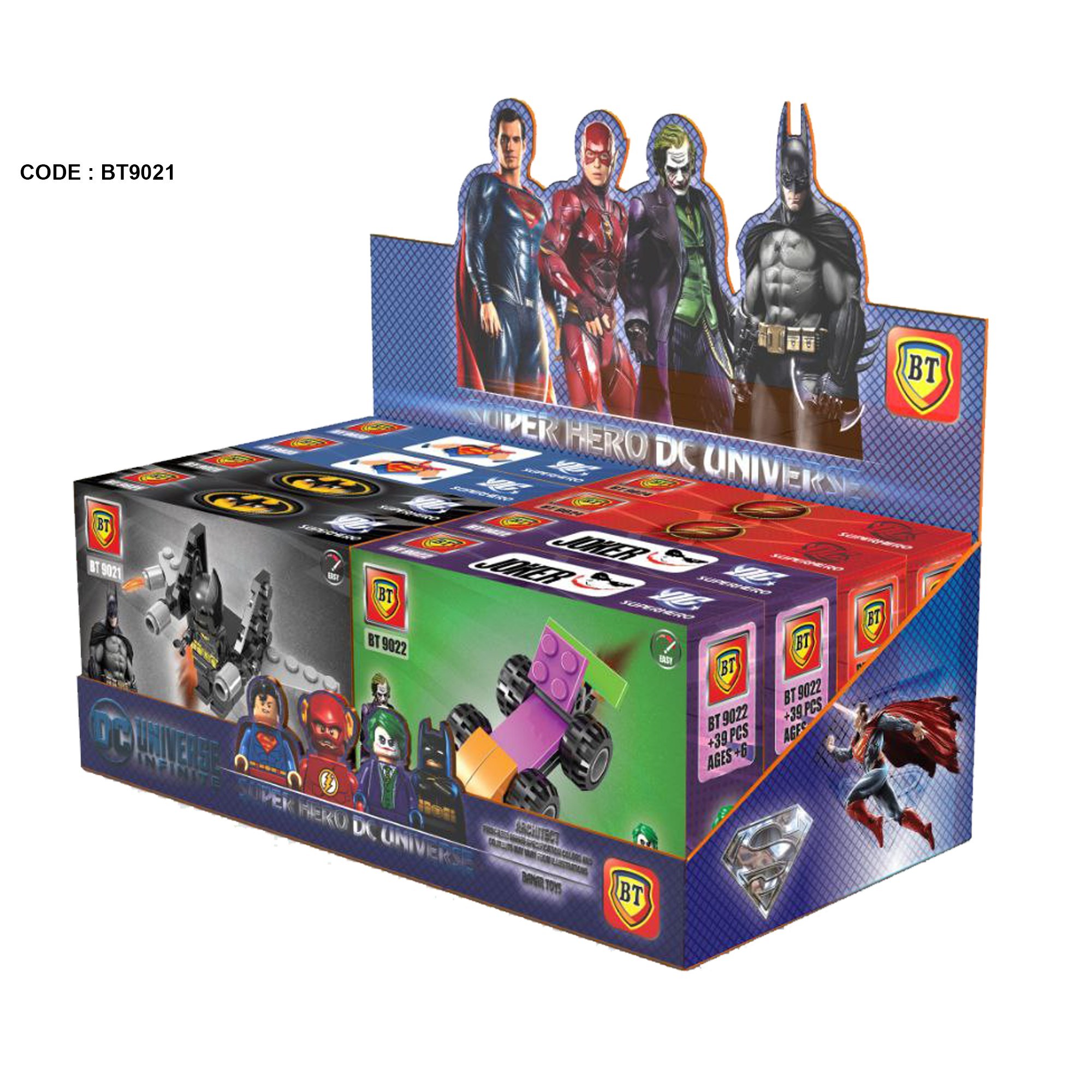 لگو قهرمانان دی سی وسیله دار BT9021-4 LEGO
