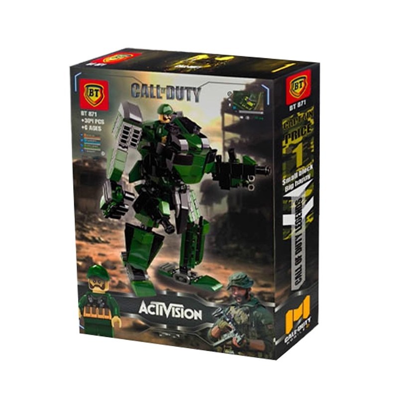 لگو سرباز کال اف دیوتی رباتیک کاپیتان پرایس 304 قطعه کدBT871 شماره 1 LEGO