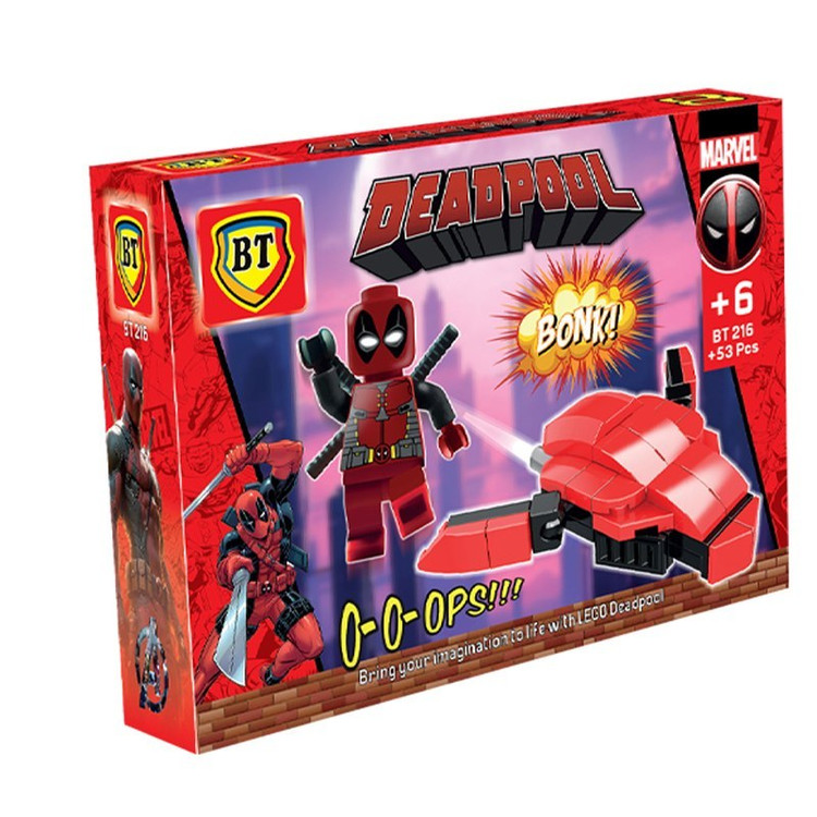 لگو ددپول در تنوع مدل BT 209-216 LEGO