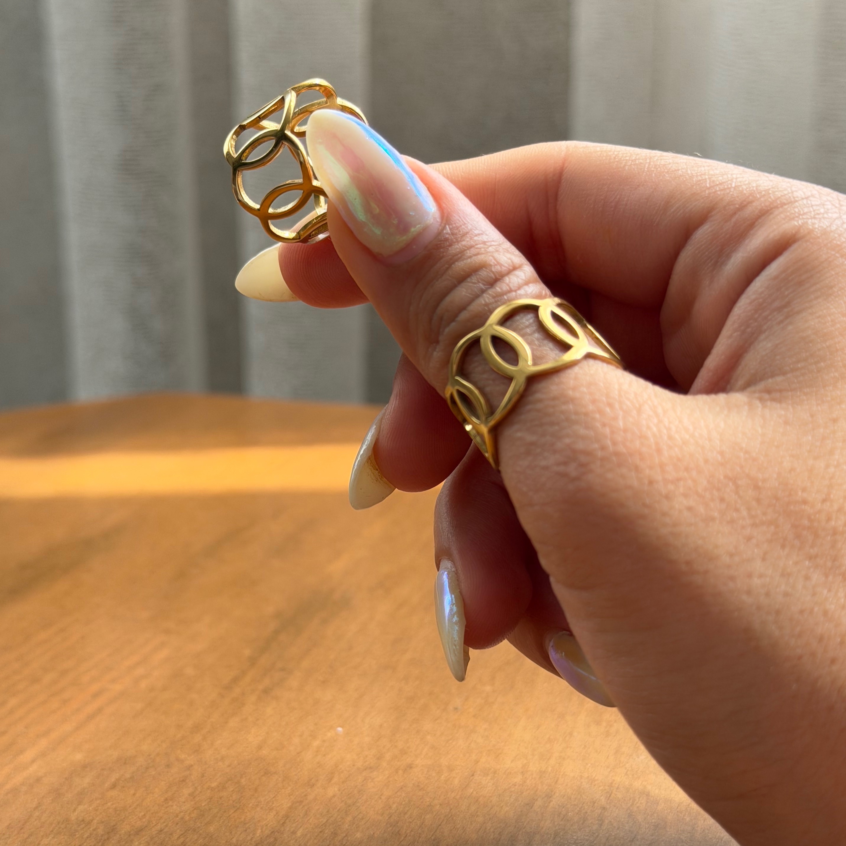 انگشتر استیل کد5358