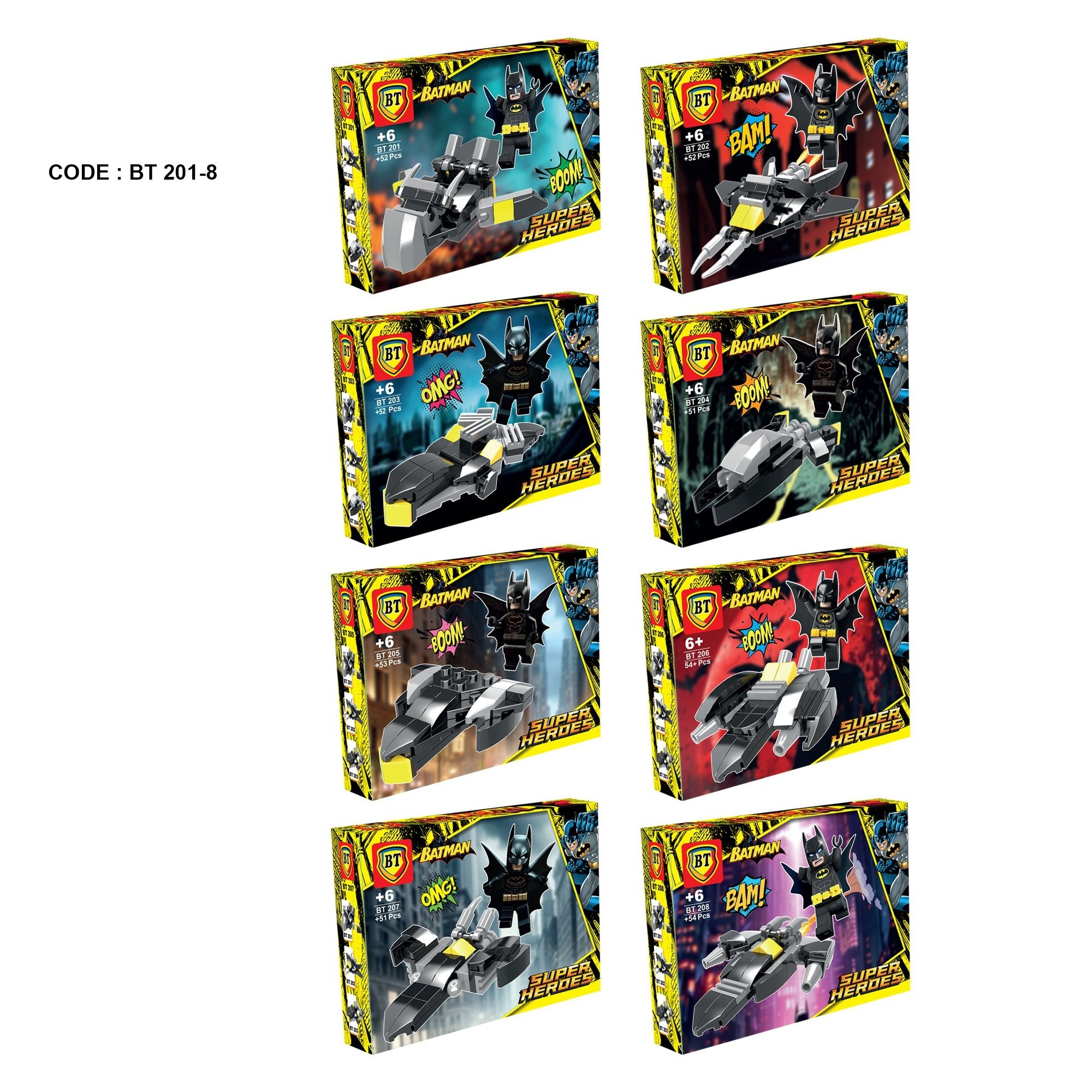 لگو بتمن وسیله دار BT201-8 LEGO
