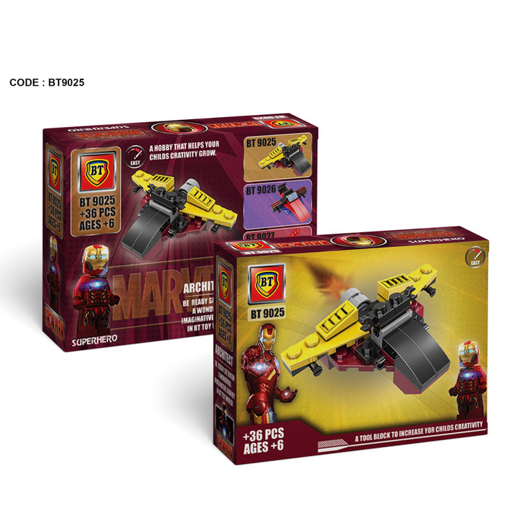 لگو آیرومن همراه سفینه مارول 36 قطعه BT9025 LEGO