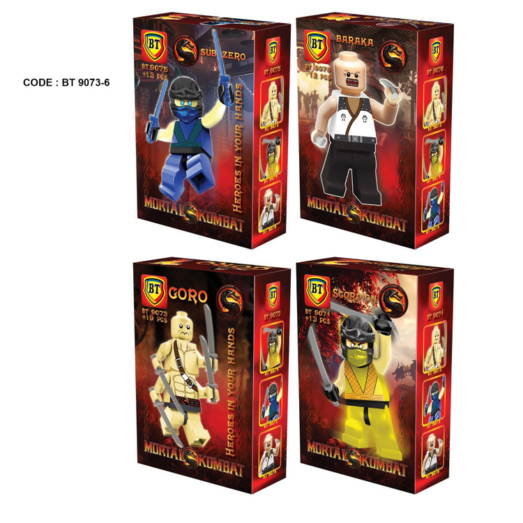 لگو آدمک مینی فیگور مورتال کمبت BT9073-6 MORTAL KOMBAT LEGO