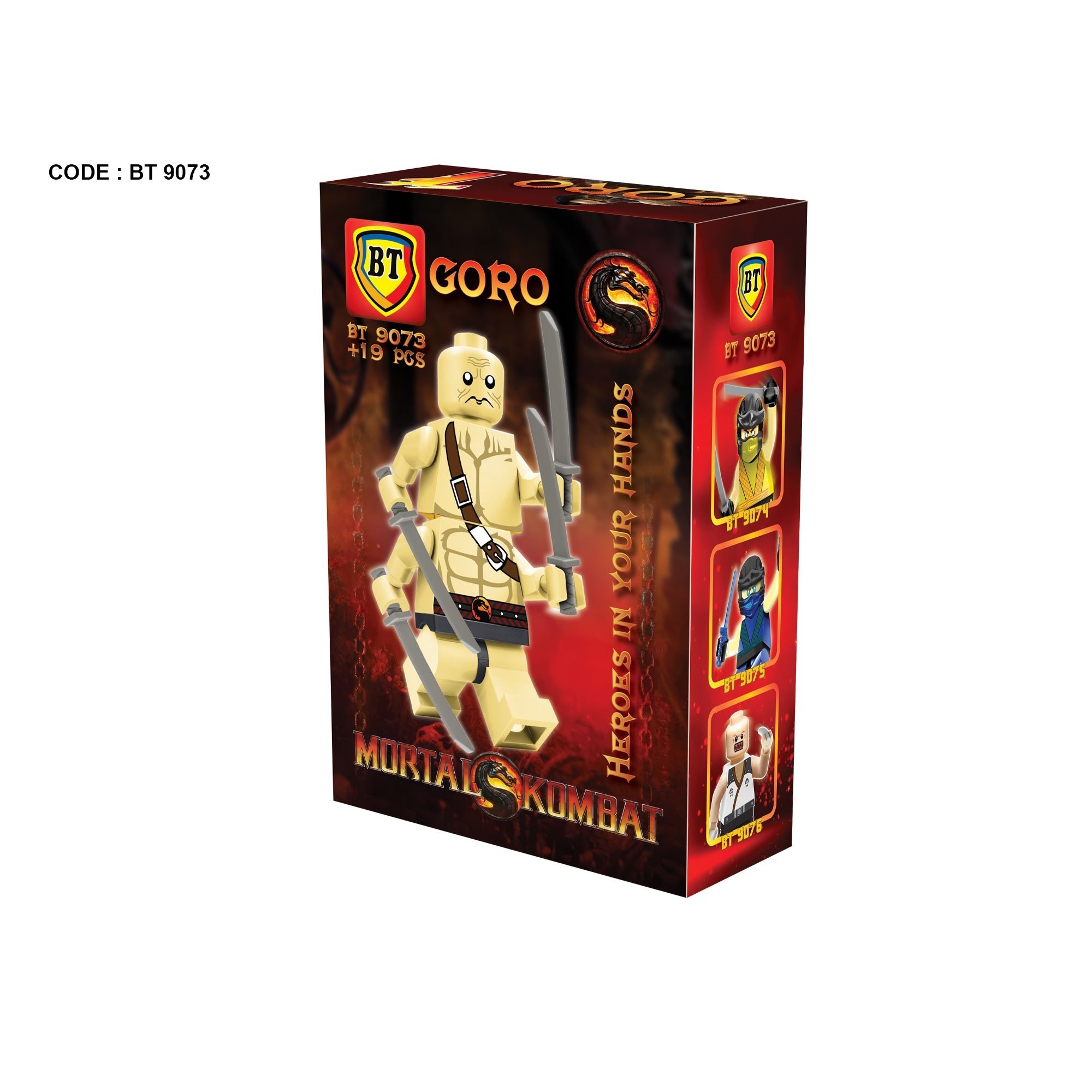 لگو آدمک مینی فیگور مورتال کمبت BT9073-6 MORTAL KOMBAT LEGO
