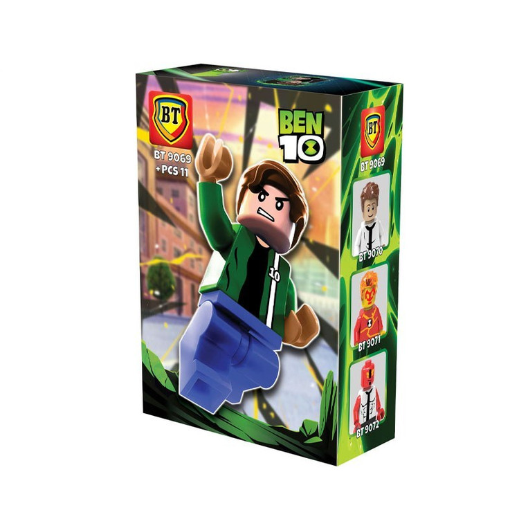 لگو آدمک مینی فیگور بن تن LEGO BEN10 کد BT9069-72