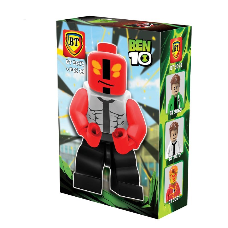 لگو آدمک مینی فیگور بن تن LEGO BEN10 کد BT9069-72