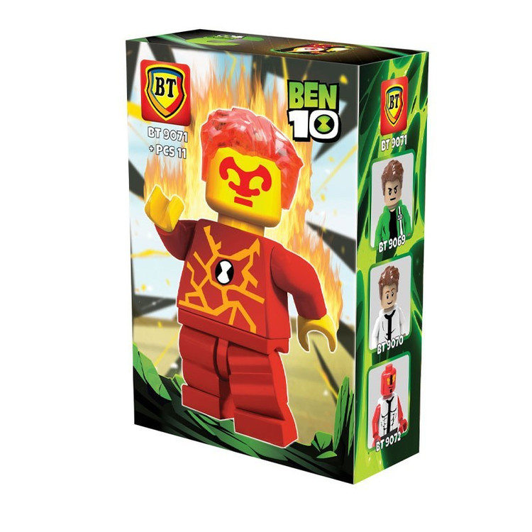 لگو آدمک مینی فیگور بن تن LEGO BEN10 کد BT9069-72