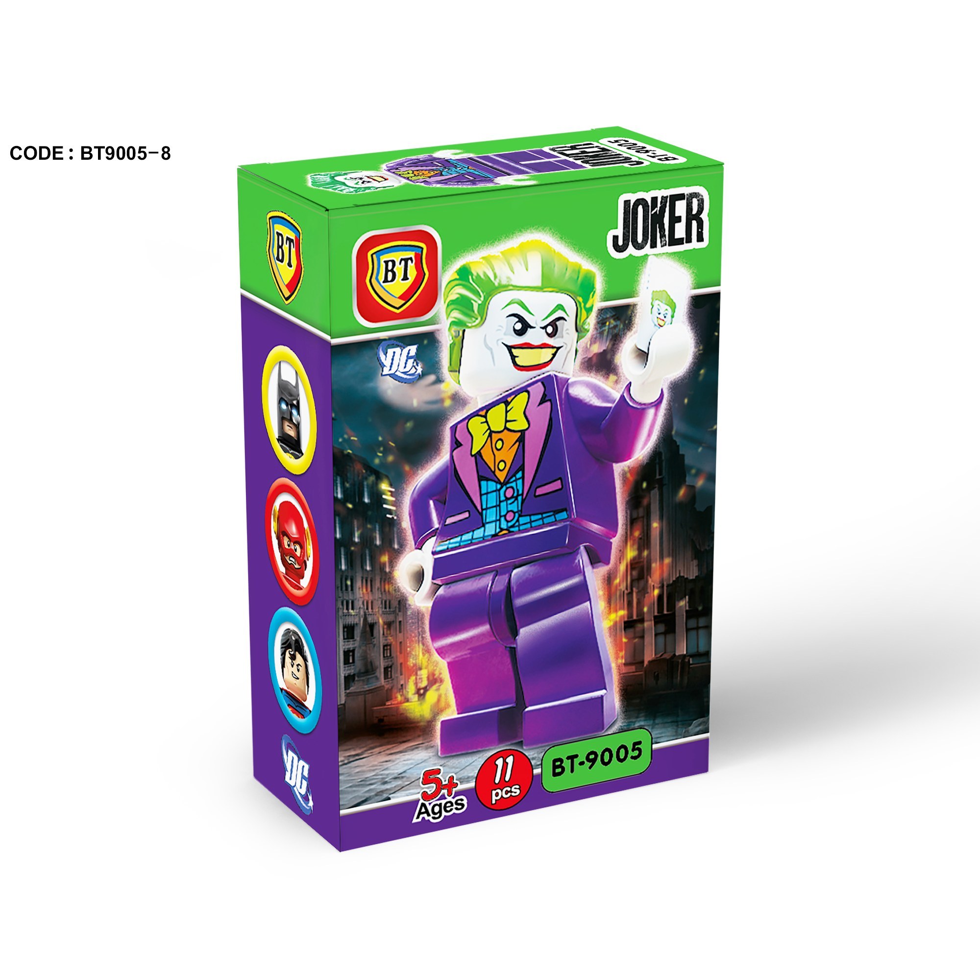 لگو آدمک شخصیتی قهرمانان دی سی4 مدل LEGO کد BT9005-8