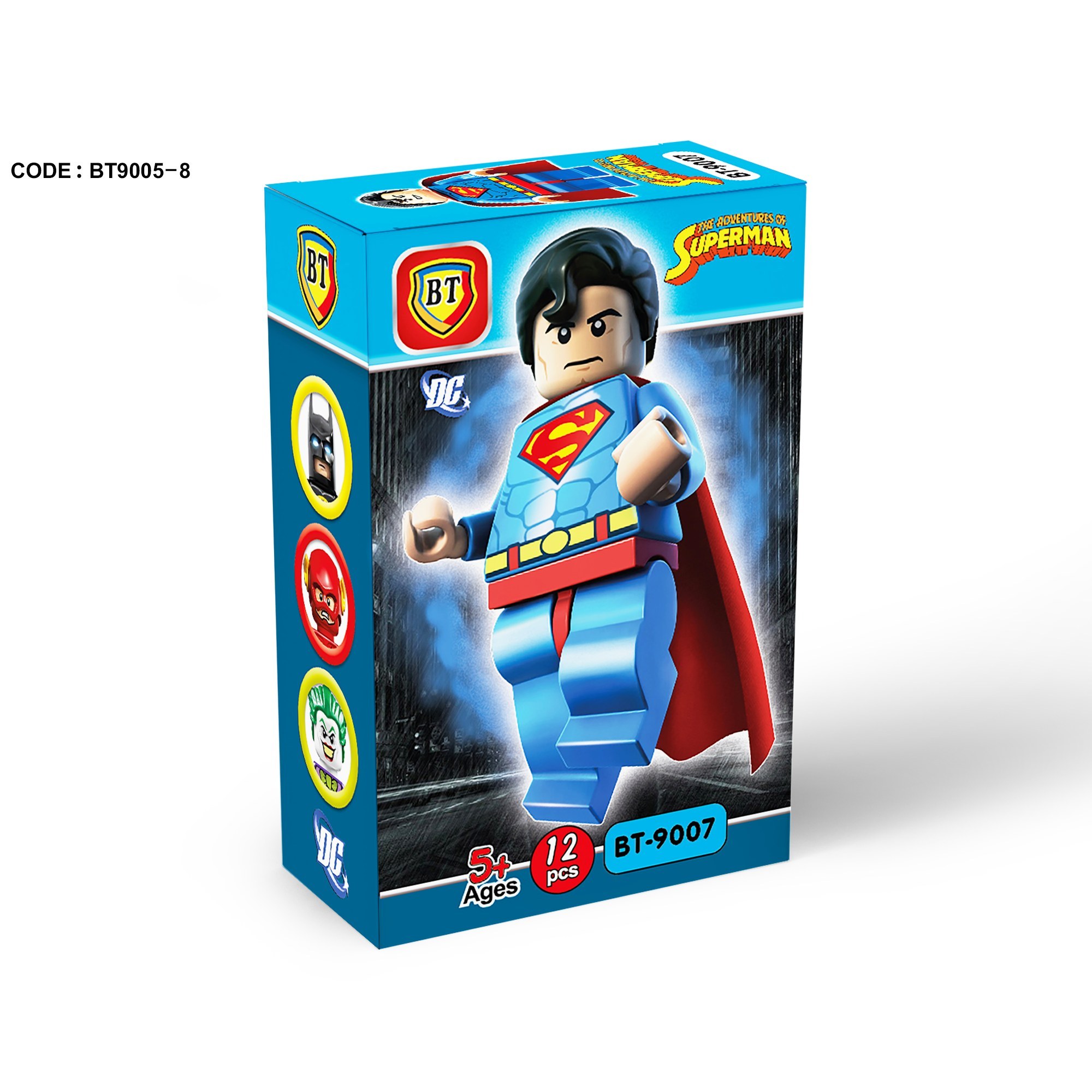 لگو آدمک شخصیتی قهرمانان دی سی4 مدل LEGO کد BT9005-8