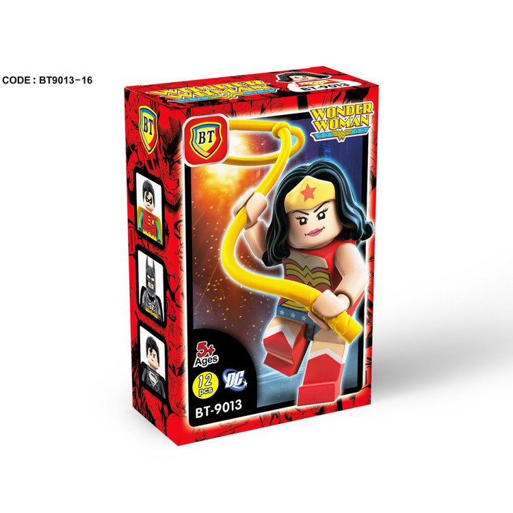 لگو آدمک شخصیتی قهرمانان 4 مدل LEGO کد BT9013-16