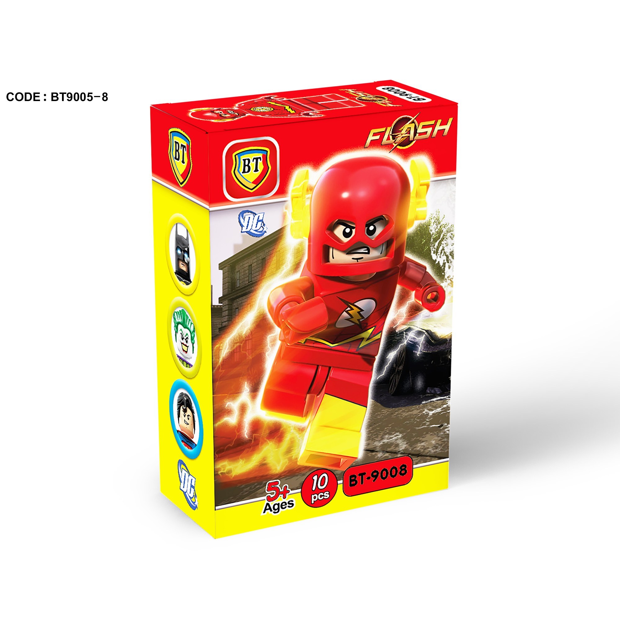 لگو آدمک شخصیتی قهرمانان دی سی4 مدل LEGO کد BT9005-8