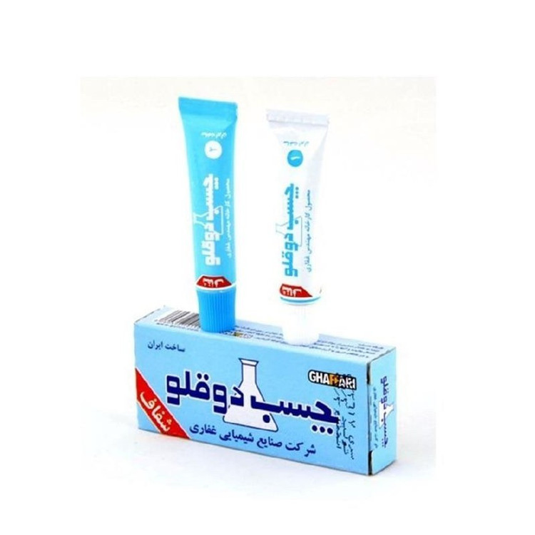 چسب دو قلو غفاری شفاف کد 6260318101101