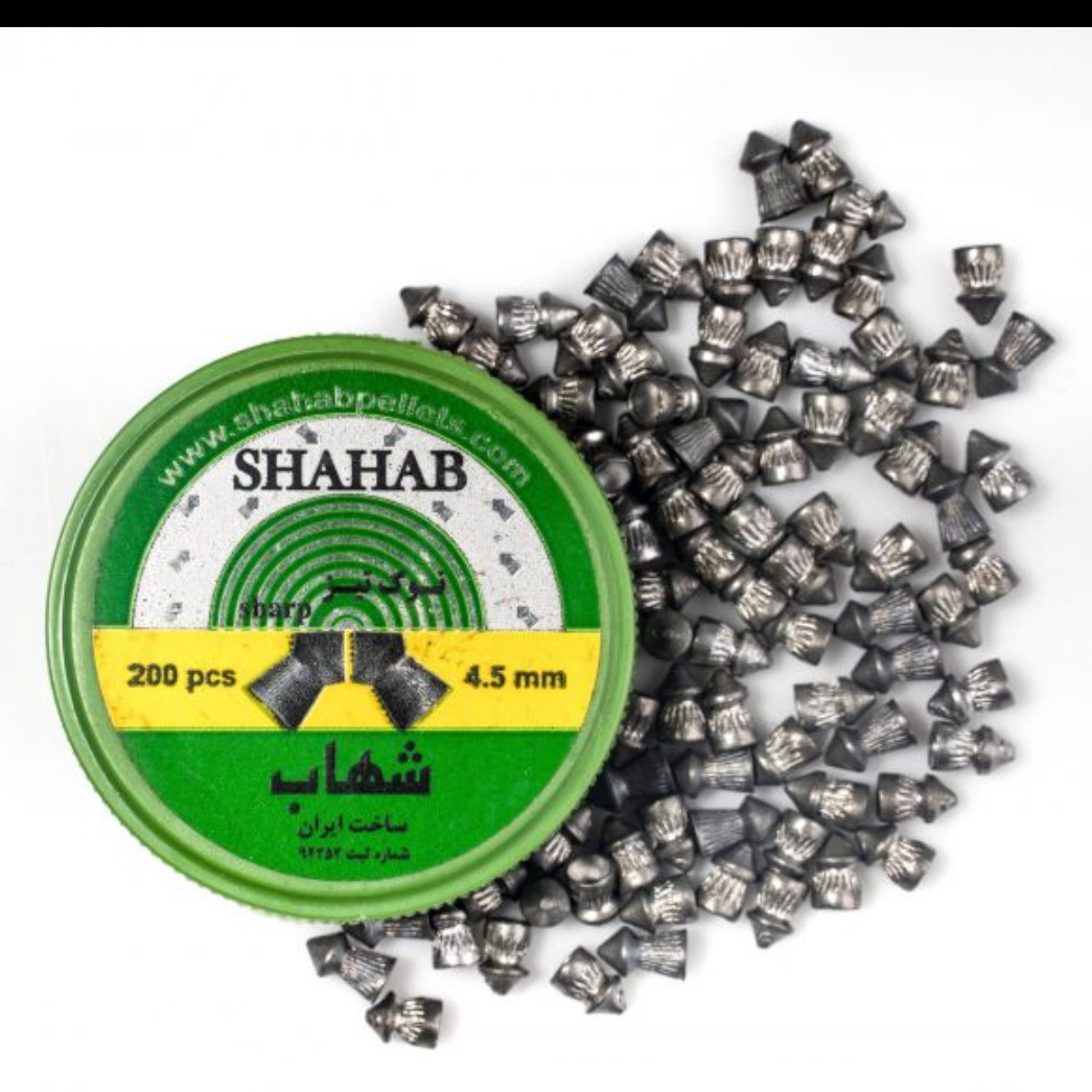 ساچمه تفنگ سایز 4.5 مارک درجه یک شهاب تیر تفنگ