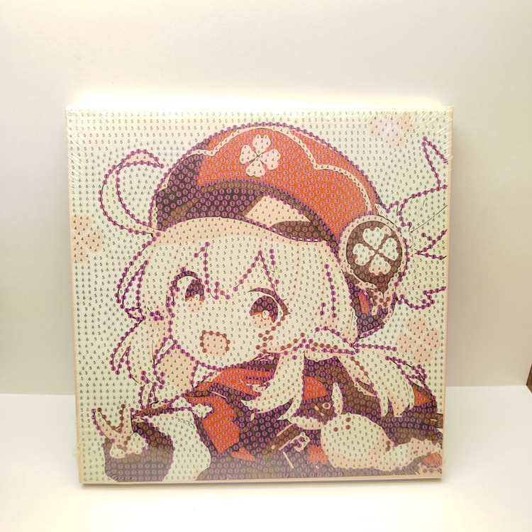 نقاشی الماسی بزرگ بوم دار ابعاد 20در20 کد 3906