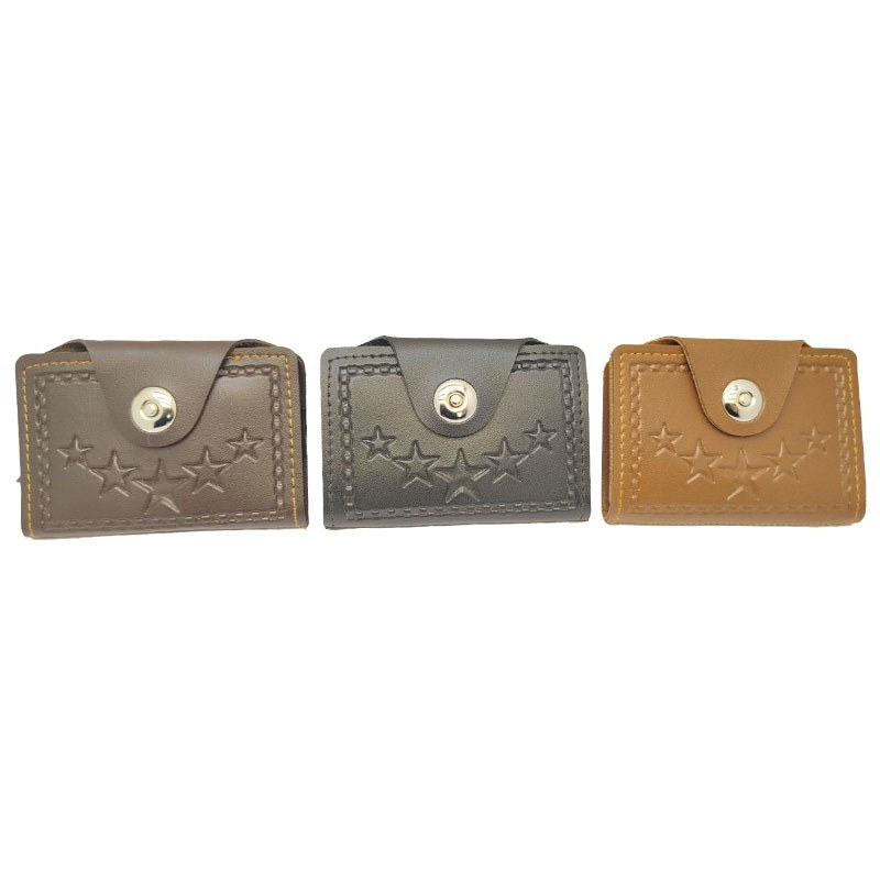 کیف کارت قفل مگنتی ستاره دار کد3972