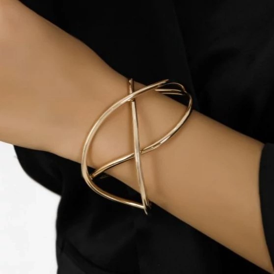 دستبند بنگل yeswoman مدل مشبک کد 11006263