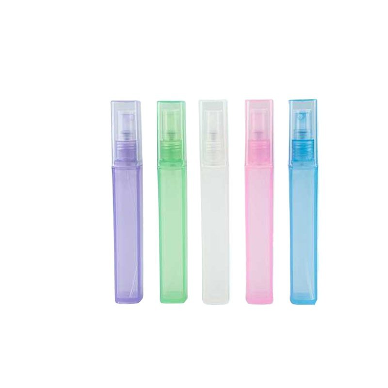 شیشه عطر پلاستیکی اسپری مربعی ظرف خالی