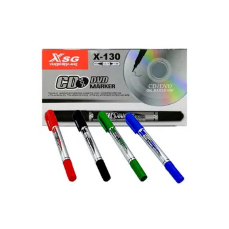 ماژیک سی دی ایکس اس جی مدل X-130 کد pkht-002-6 بسته 12 عددی