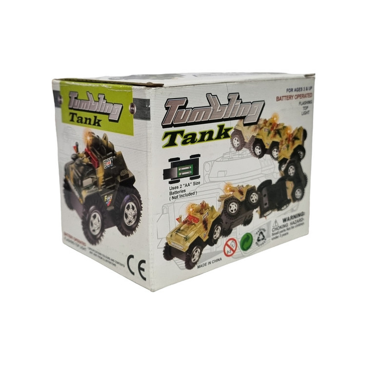 ماشین بازی طرح تانک مدل TUMBLING TANK