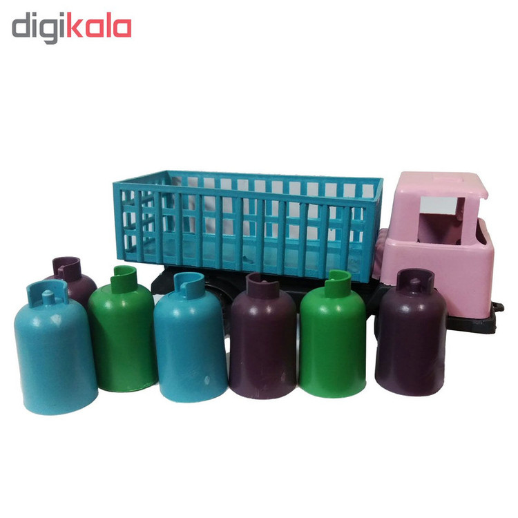 ماشین بازی طرح کامیون حمل گاز