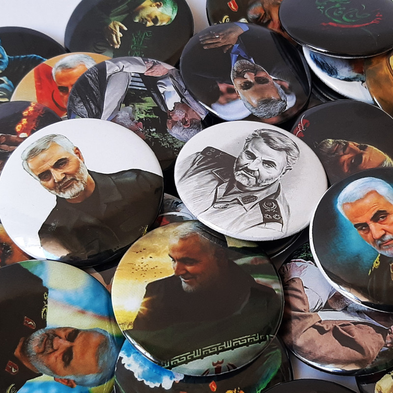 پیکسل طرح سردار سلیمانی مجموعه 35 عددی