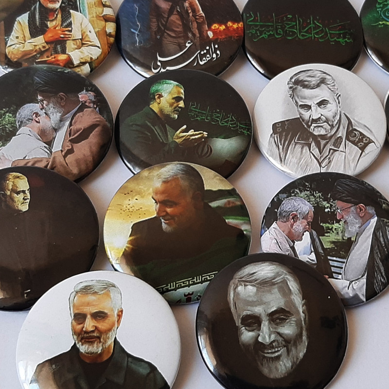 پیکسل طرح سردار سلیمانی مجموعه 35 عددی