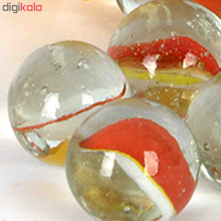 تیله مارینو مدل B1 رنگی بسته 15 عددی درجه یک پره رنگی کد52
