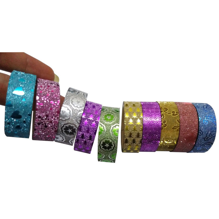 چسب نواری کد 08 عرض 1.5 سانتی متر مجموعه 10 عددی
