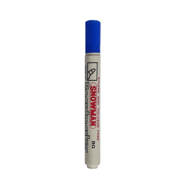 ماژیک وایت برد اسنومن مدل BG-01 مجموعه 12 عددی