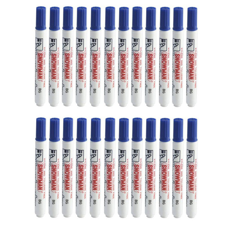 ماژیک وایت برد اسنومن مدل BG-24 بسته 24 عددی