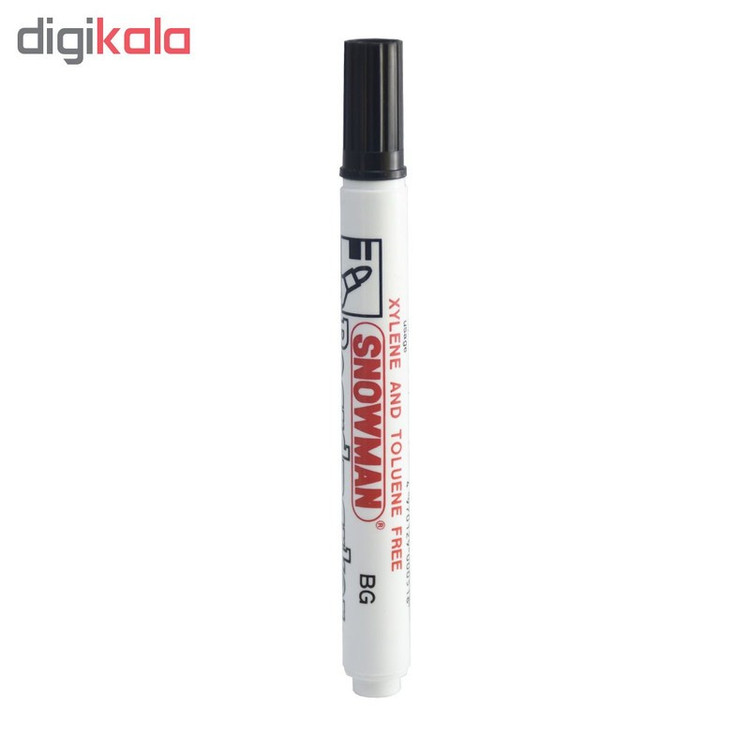 ماژیک وایت برد اسنومن مدل BG-12 بسته 2 عددی