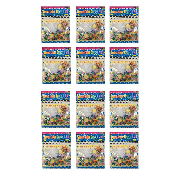 خاک ژله ای کد seven color مجموعه 12 عددی