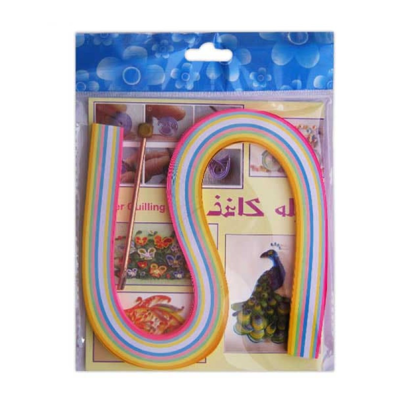 نوار ملیله کاغذی به همراه پیچک