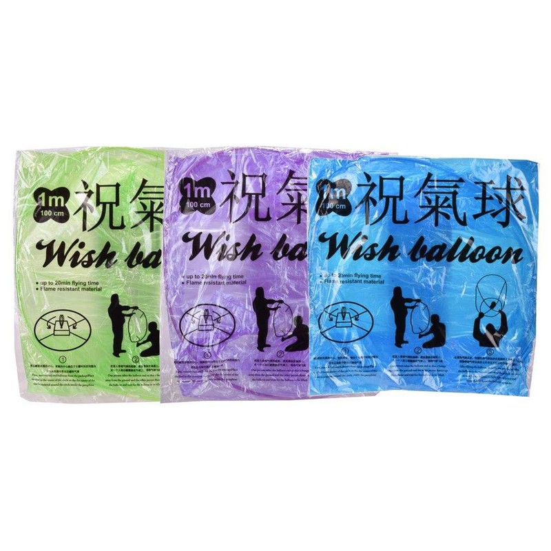 بالن آرزوها مدل long fhy بسته 3 عددی