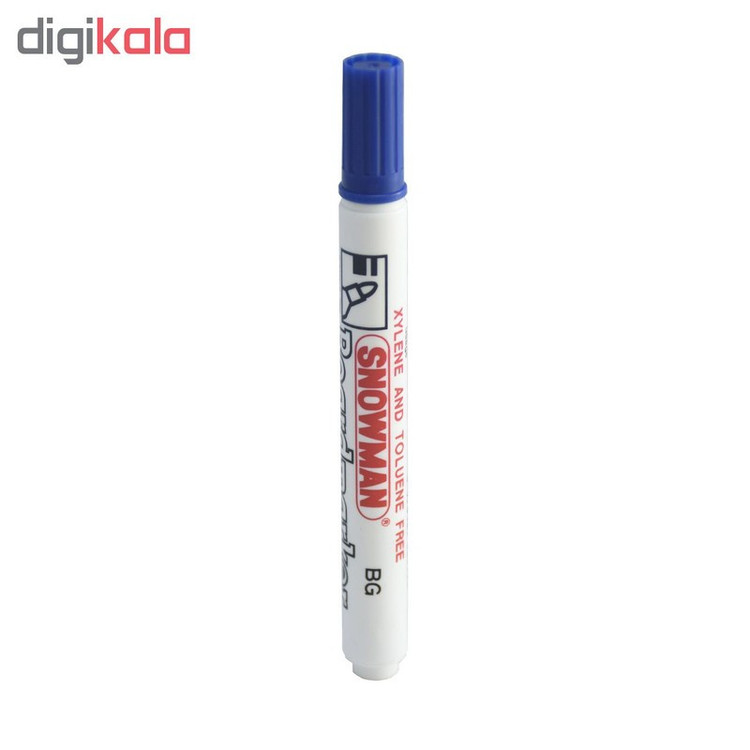 ماژیک وایت برد اسنومن مدل BG-12 بسته 12 عددی