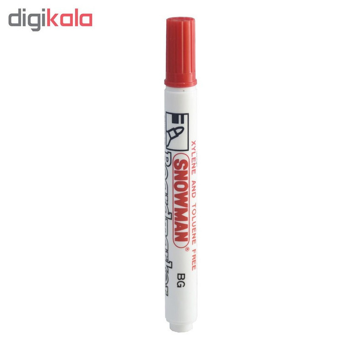 ماژیک وایت برد اسنومن مدل BG-12 بسته 3 عددی