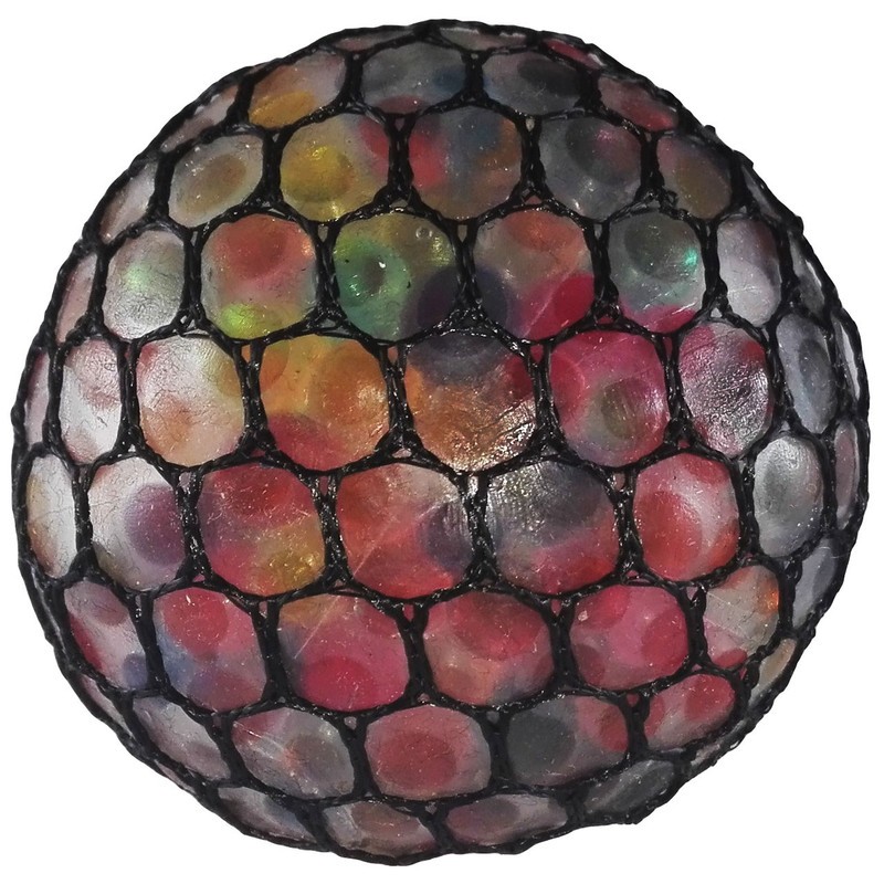 توپ بازی ضد استرس مدل Large Gel Bullets Mesh Squish Ball