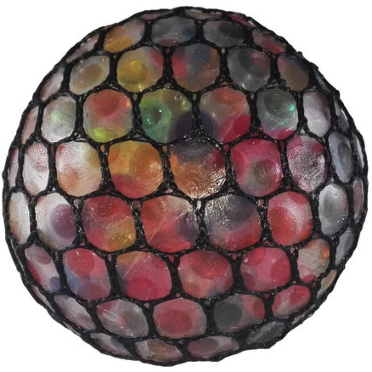 توپ بازی ضد استرس مدل Large Gel Bullets Mesh Squish Ball