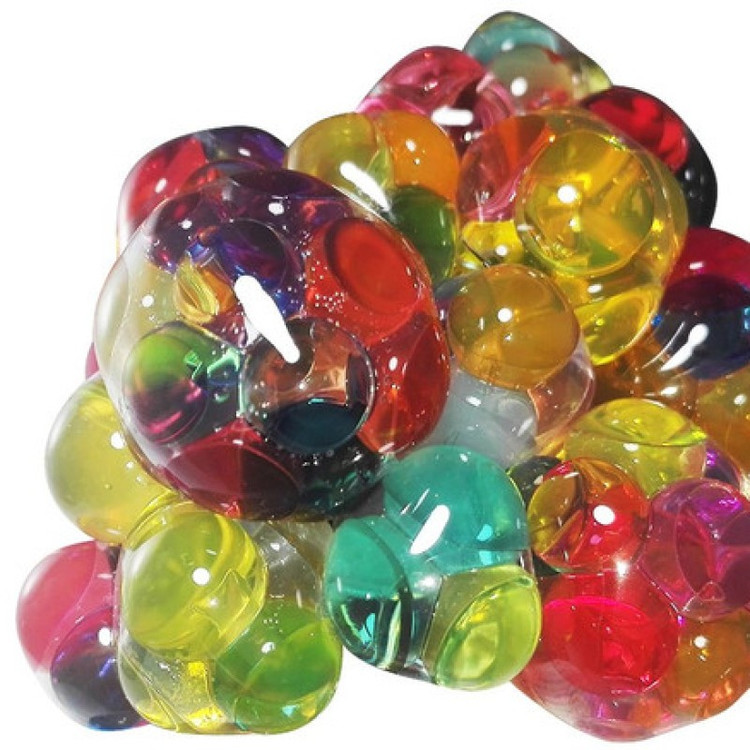 توپ بازی ضد استرس مدل Large Gel Bullets Mesh Squish Ball