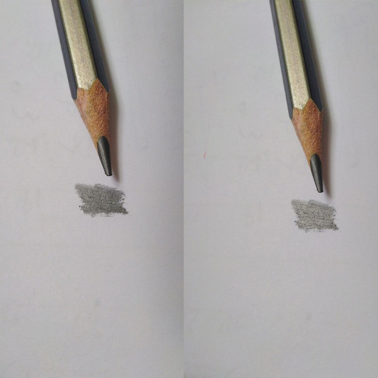 مداد طراحی فابر کاستل مدل گولد فابر با درجه سختی نوک 2B