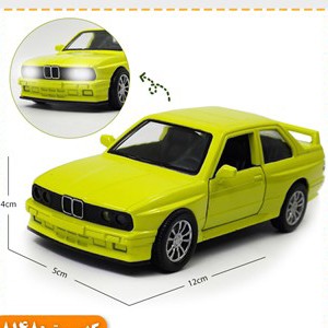 اسباب بازی ماشین فلزی مدل BMW E36 موزیکال