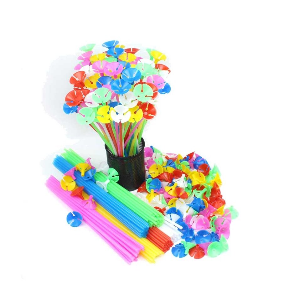 نی بادکنک بسته 100 عددی