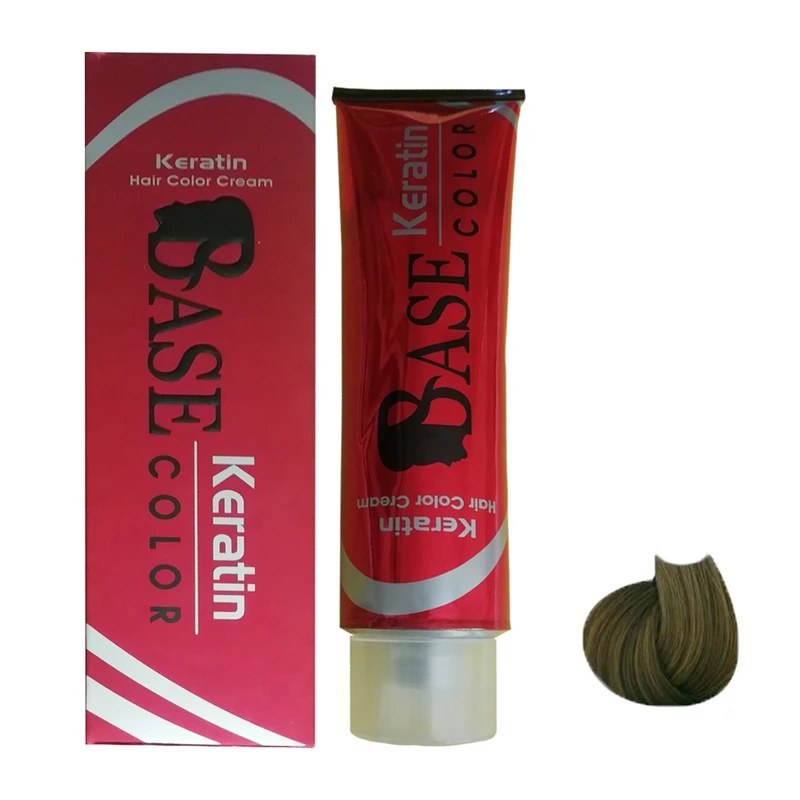 رنگ مو بیس کالر شماره 4.2 حجم 125 میلی لیتر رنگ قهوه ای زیتونی متوسط کد  M3