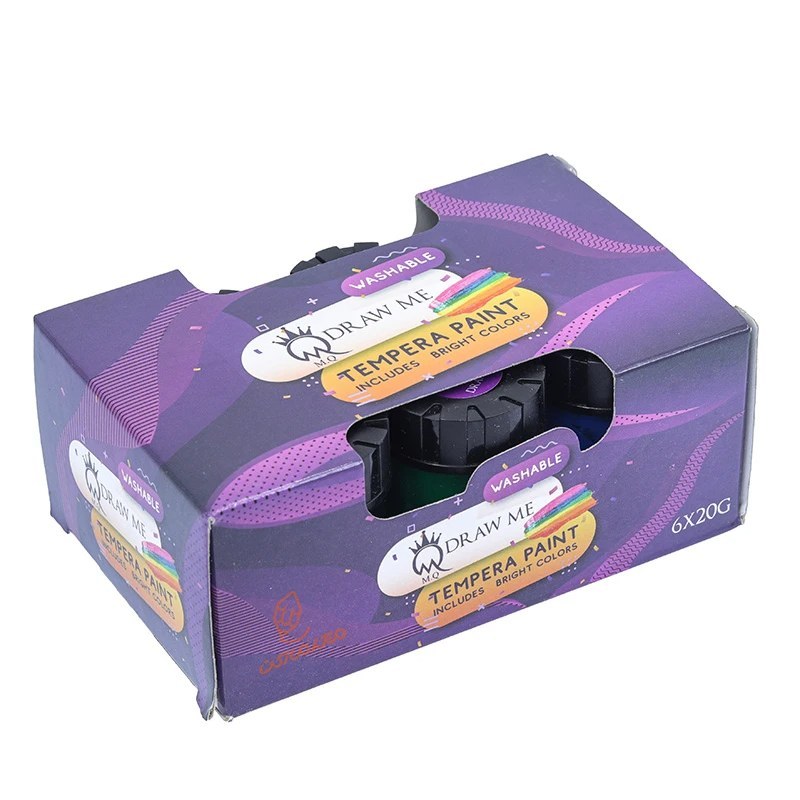 گواش 6 رنگ مارک درجه یک ام کیو